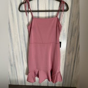 Express dress with shoulder ties